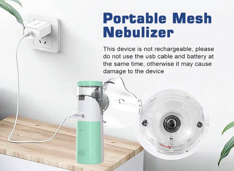 Portable Medical Silent Mesh Nebulizer 11