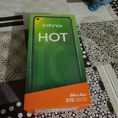 Infinix hot 10 64/4 condition 10/9.5 urgent sell