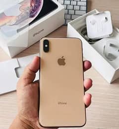 apple I phone xs max 256gb pta approved water pack complete box ten by