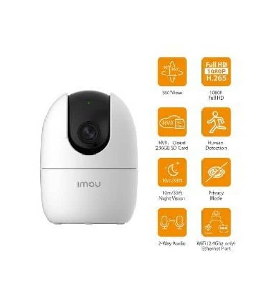 IMOU Ranger 2 1080p resolution wifi indoor 360 pan & tilt Baby monitor 2