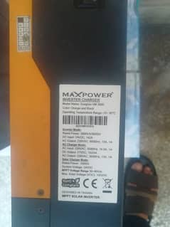 Max power VM 3 KW Hybrid Solar Inverter