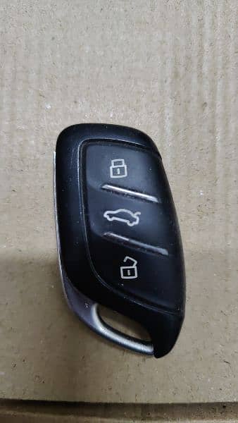 MG car immobilizer key 0