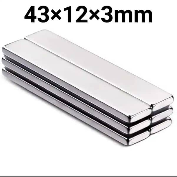 Neodymium Magnet 43mm×12mm×3mm 0