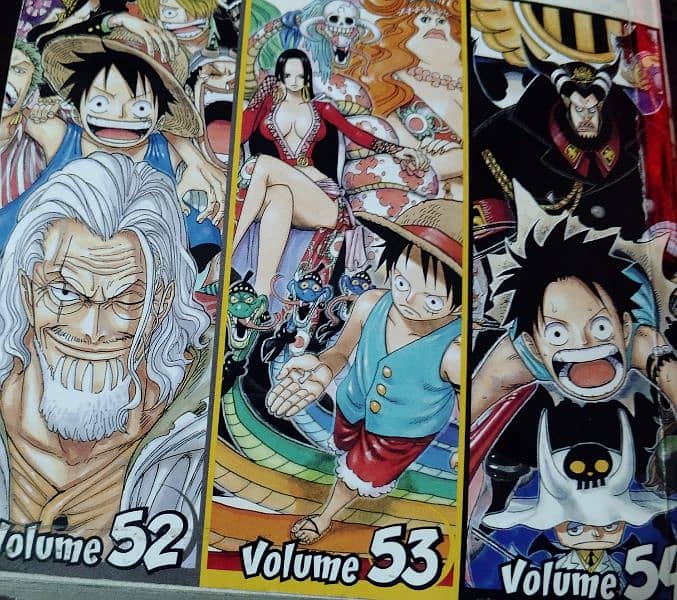 One Piece 3 in 1 Manga (volume 52,53,54) official collector's edition. 3