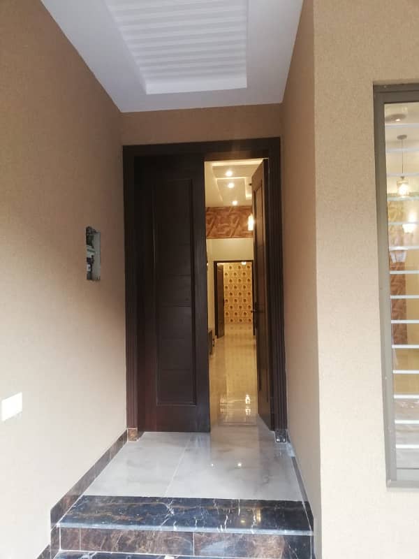 4.25 marla Slightly 1 year use modern design most luxurious bungalow for sale in Nayab sector new airport road lhr 16