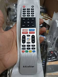Eco-star, Sony, Haier, TCL, Samsung smart LED LCD TV remote control