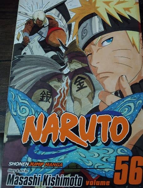 Naruto Volume 56 Manga book Anime almost new. (war arc) 0