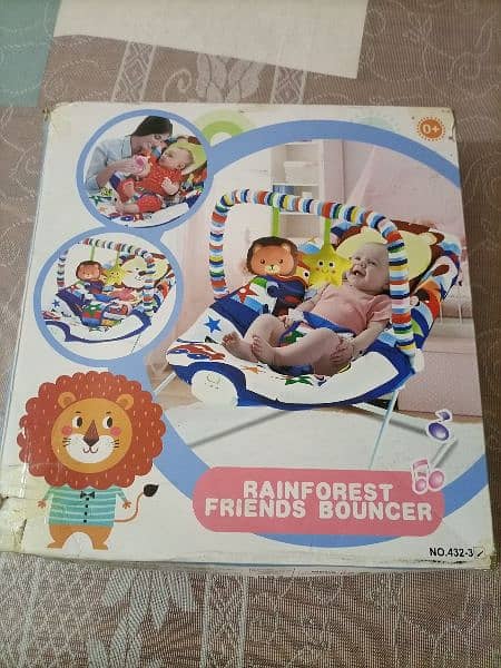 Baby Bouncer , Baby Bed set, Baby Mosquito net  complete set of Three 0
