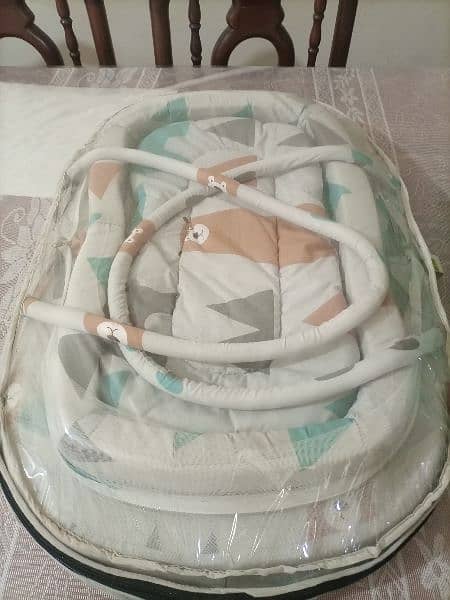 Baby Bouncer , Baby Bed set, Baby Mosquito net  complete set of Three 1