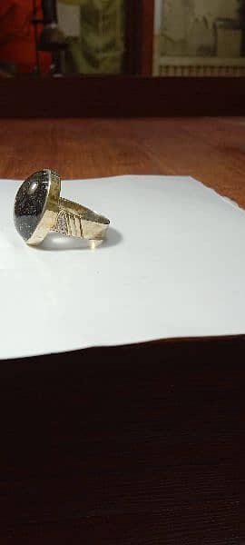 moeye Najaf stone silver ring 1