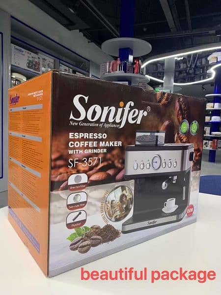 sonfer Coffee maker / imported coffee maker / coffee crusher machine 0