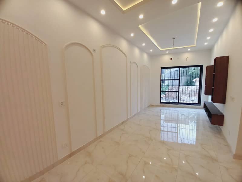 3.75 marla Brand new modern design most luxurious bungalow for sale in Taqmeel vilas new airport road lhr 3