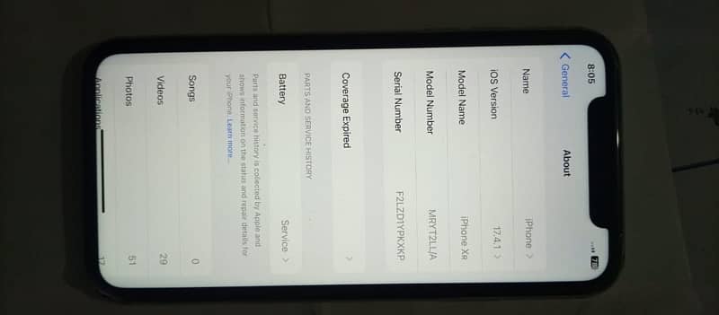 IPHONE XR 64 GB JV 10/10 WATER PACK NON PTA 6