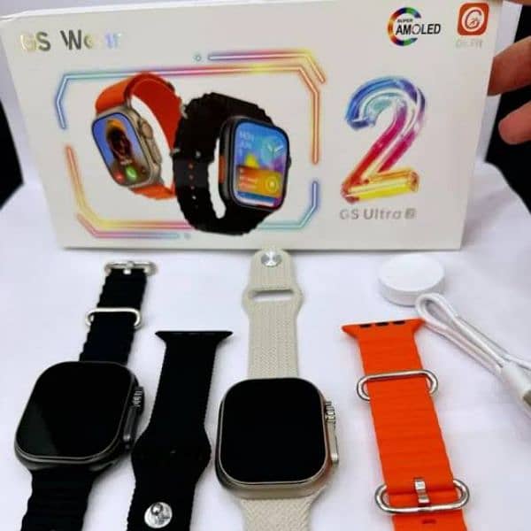 Gs ultra 2 smart watch 4gb built-in storage 2