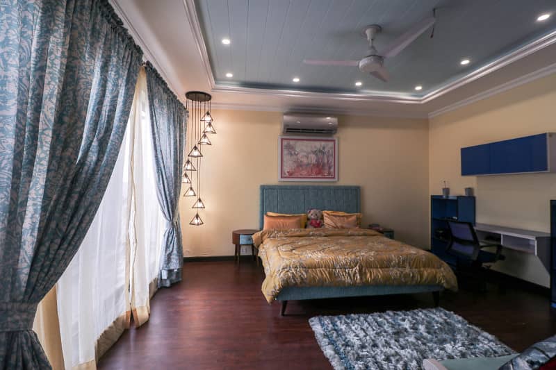 Most Luxurious Furnished 1 Kanal House Is Available For Rent In Phase 4 Dha, Lahore 15
