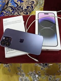 iphone 14 pro max purple 256GB JV