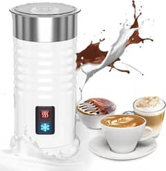 Amazon Branded Electric Milk Frother Stainless Steel Automatic