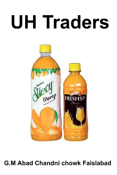 Supreme Sliecy juice Mango Flavour 0
