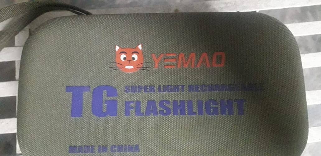 Yemao Rechargeable Flashlight (high beam and long range) 0