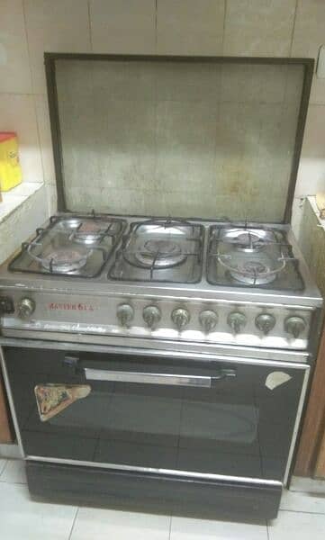 Master gas cooking oven 1