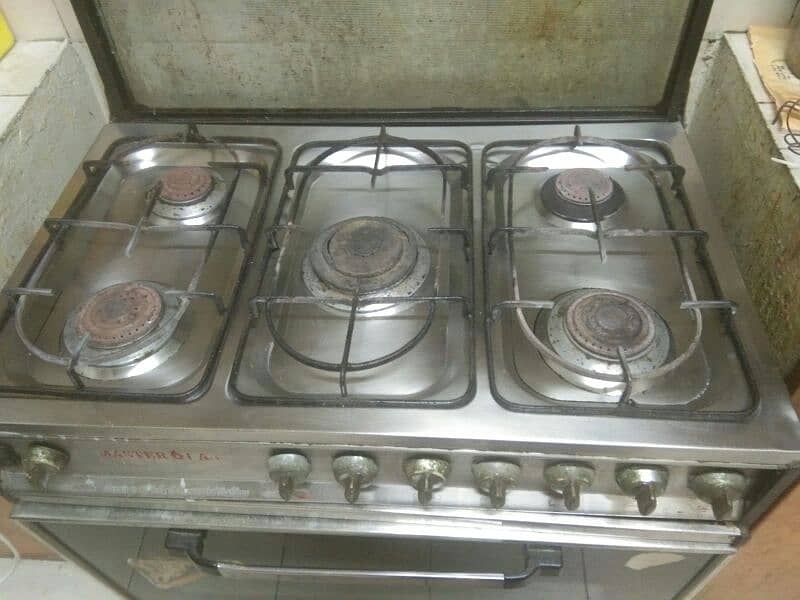 Master gas cooking oven 3