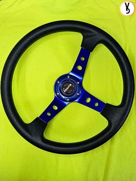 MOMO DEEP DISH STEERING WHEEL IS AVAILABLE FOR SALE AT VOGUEGARAGEPK 3