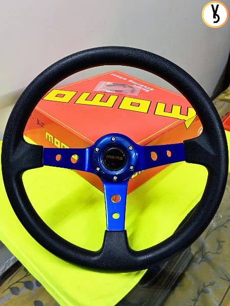 MOMO DEEP DISH STEERING WHEEL IS AVAILABLE FOR SALE AT VOGUEGARAGEPK 10