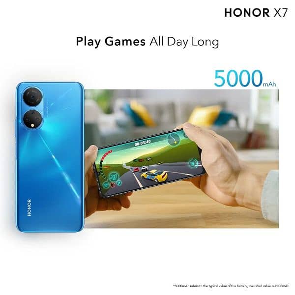 4gb 128gb Honor x7 Pta Official Approved with box and cable(only sale) 0