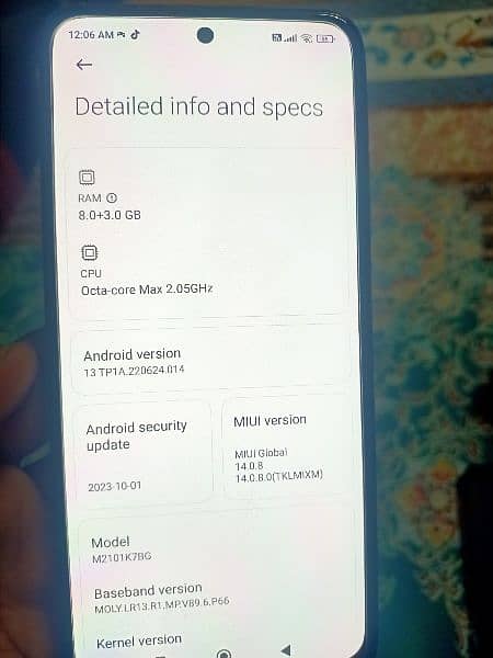 Redmi Note 10S 8+3GB RAM 128GB ROM (With Complete Box) AMOLED Display 8