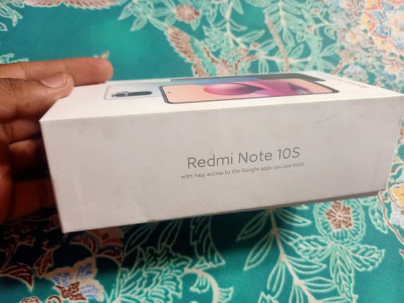 Redmi Note 10S 8+3GB RAM 128GB ROM (With Complete Box) AMOLED Display 13