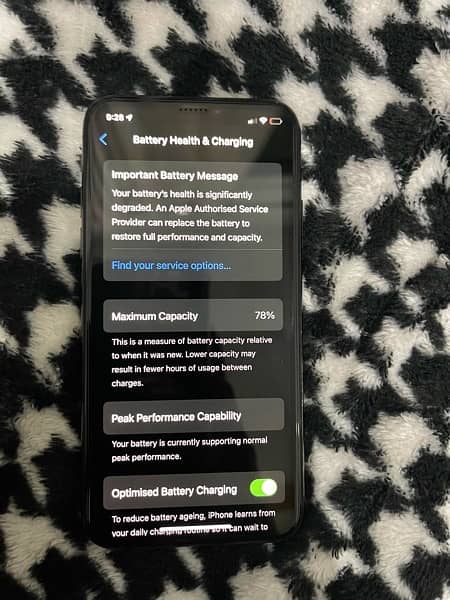 Apple iPhone XS 64 dual sim official pta 10/10 condition 8