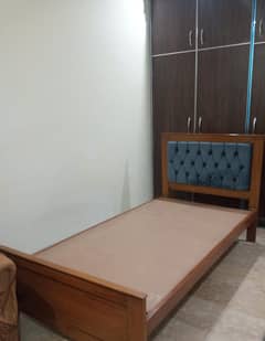 Brand New 2 Wooden Single Bed For Sale