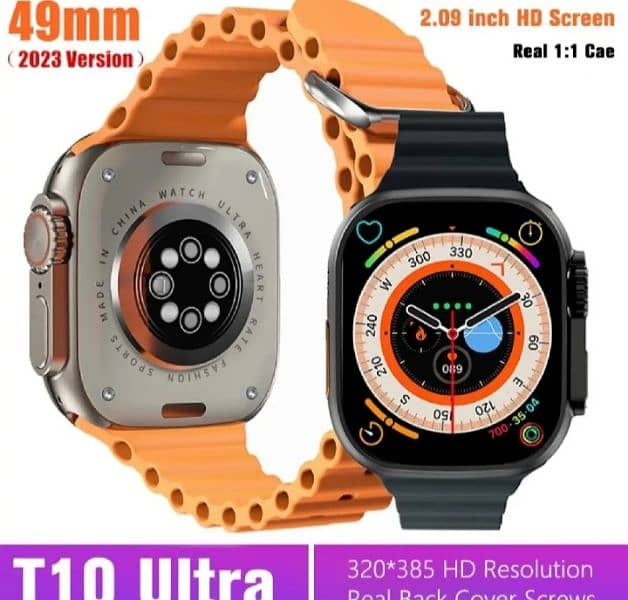 T10 ultra smart watch wireless charging 2