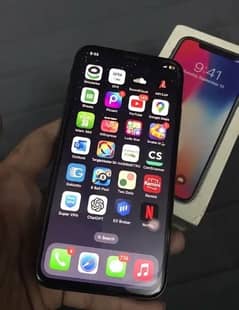 iphone x 256gb with box pta approved