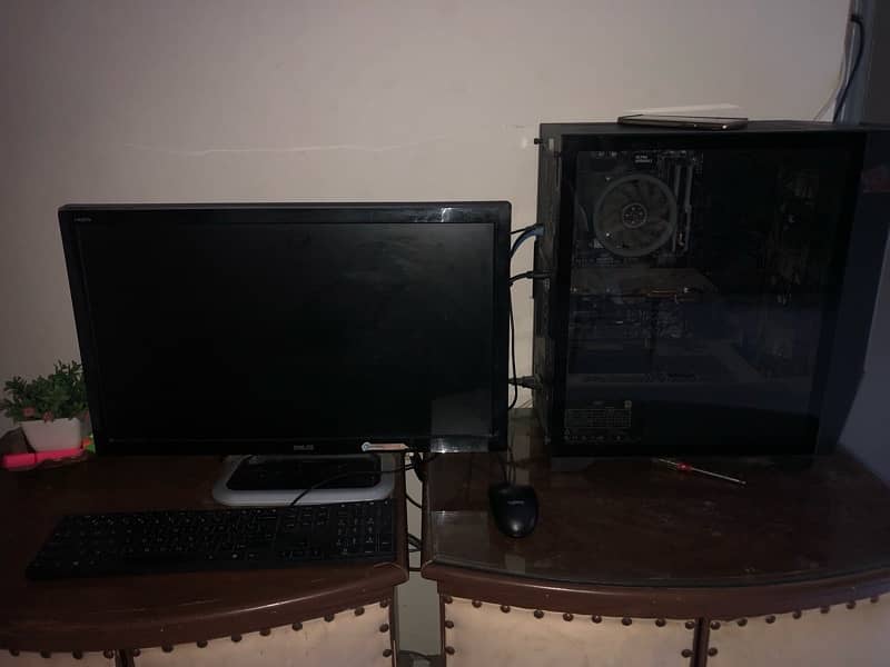 gaming computer full set with keyboard and mouse urgent sell 0