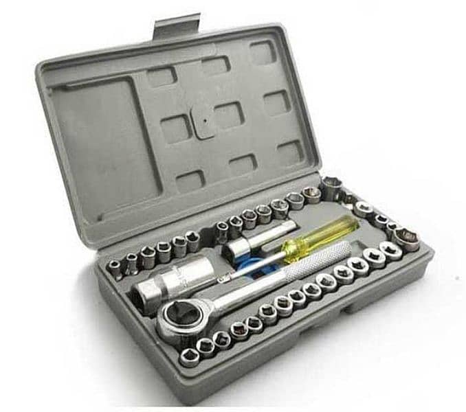 Car Accessories / 40 PCs Wrench Vehicle Tools Kit 2