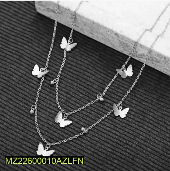 Beautiful butterfly necklace 0