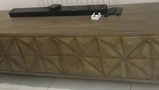 TV Console Good condition slightly used