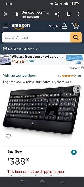 Logitech wireless backlight keyboard K800 and Mouse705 2