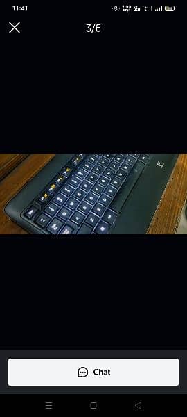 Logitech wireless backlight keyboard K800 and Mouse705 3