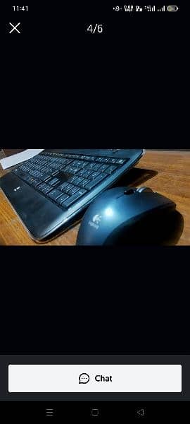 Logitech wireless backlight keyboard K800 and Mouse705 10