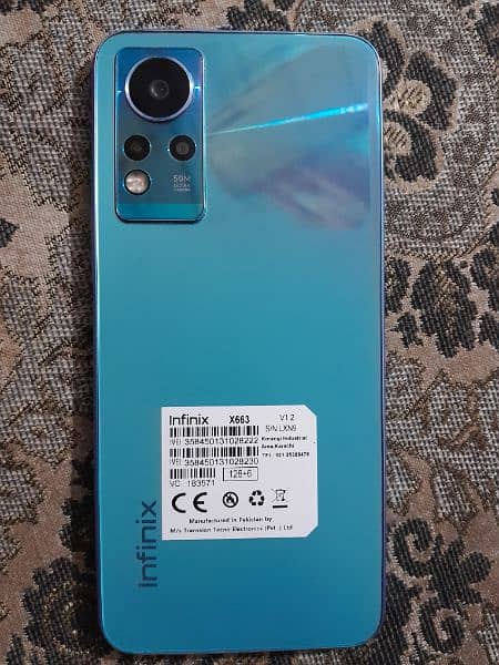 Infinix note 12 --6/128 just like brand new one hand use 4