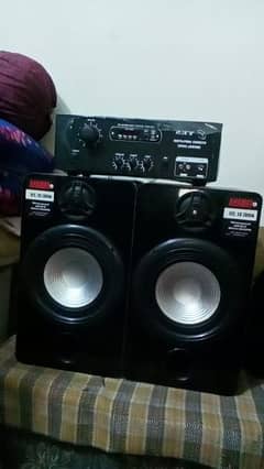 i sale new speaker and amplifier 15000