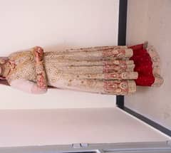 Bridal lehnga dress for sale condition 10/10