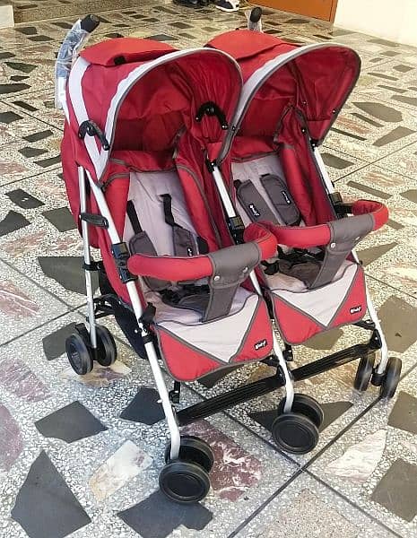 Baby Pram | kids strollers | Double pram | Double stroller 1