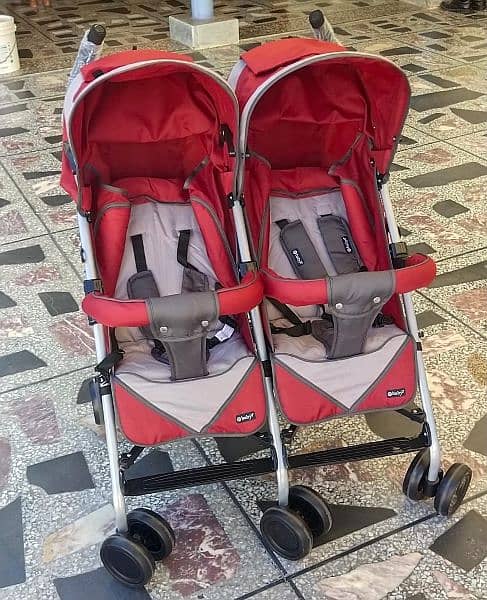 Baby Pram | kids strollers | Double pram | Double stroller 2