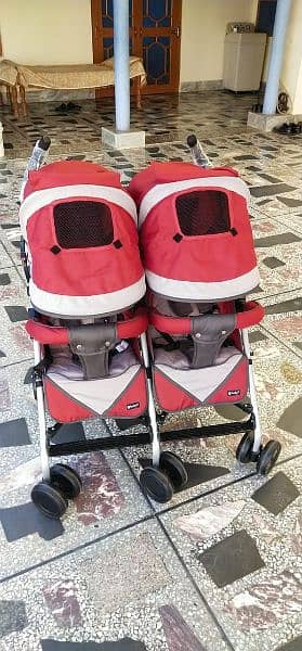 Baby Pram | kids strollers | Double pram | Double stroller 8