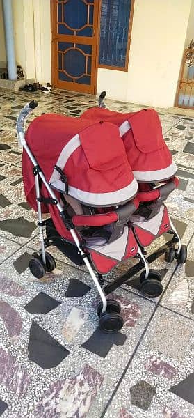 Baby Pram | kids strollers | Double pram | Double stroller 11