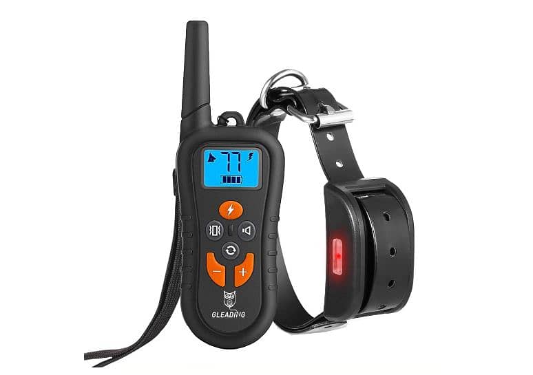 Dog Training Collar/Dog Shock Collar-1300 ft Remote Range-Rechargeable 0