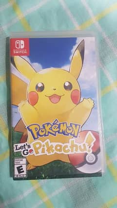 Pokémon let's go Pikachu